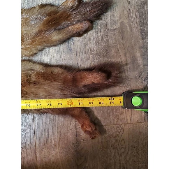 Vintage 40s The Tailored Woman New York Russian Sable Fur Stole / Shawl / Scarf - Picture 6 of 9